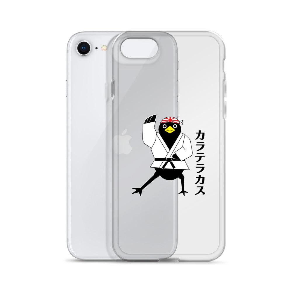 Clear Case for iPhone® Karate Crow