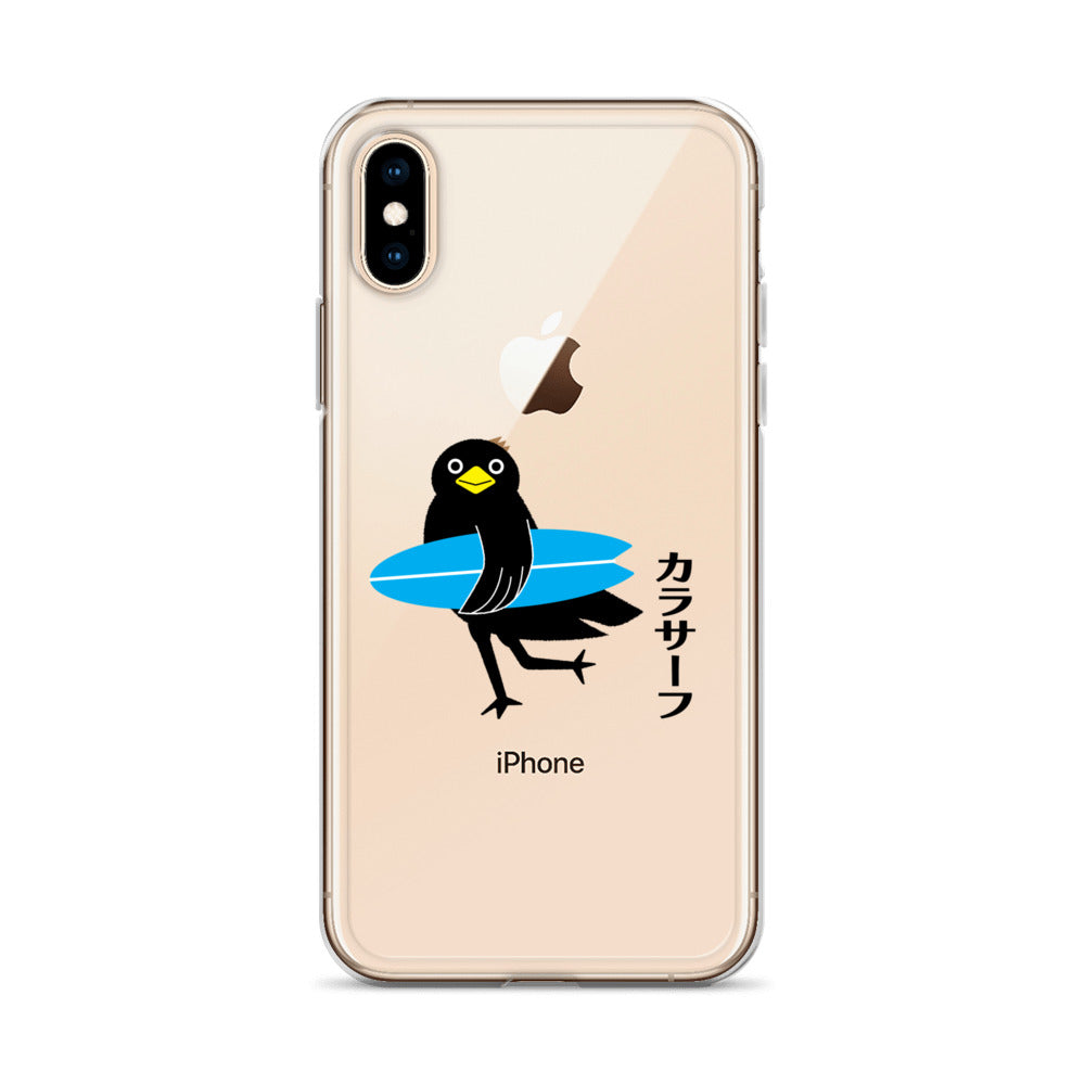 iPhone® Case Surfing Crow