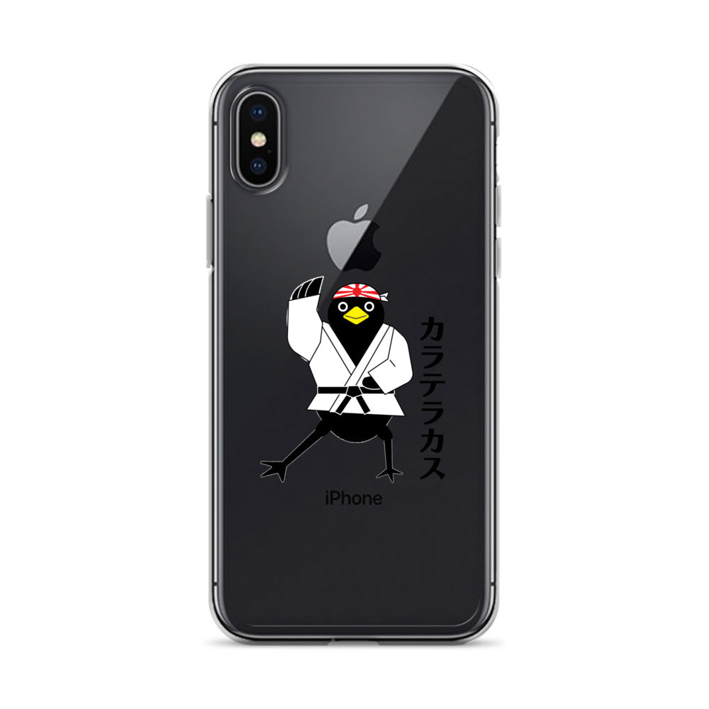 Clear Case for iPhone® Karate Crow