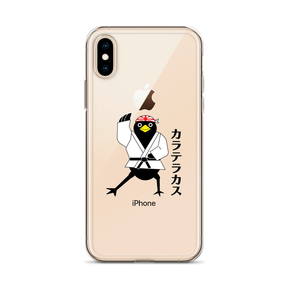 Clear Case for iPhone® Karate Crow