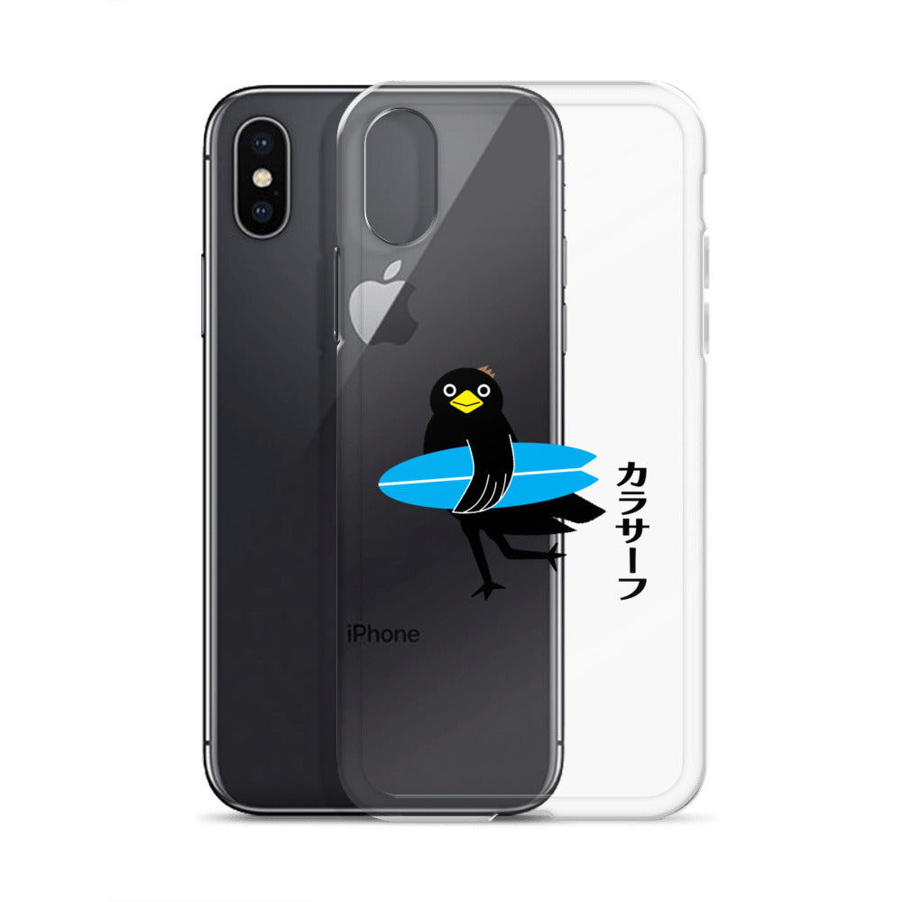 iPhone® Case Surfing Crow