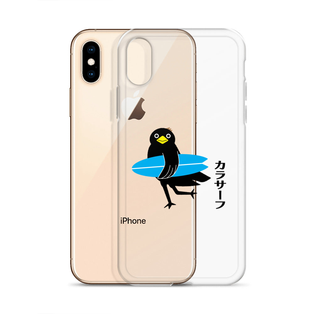 iPhone® Case Surfing Crow
