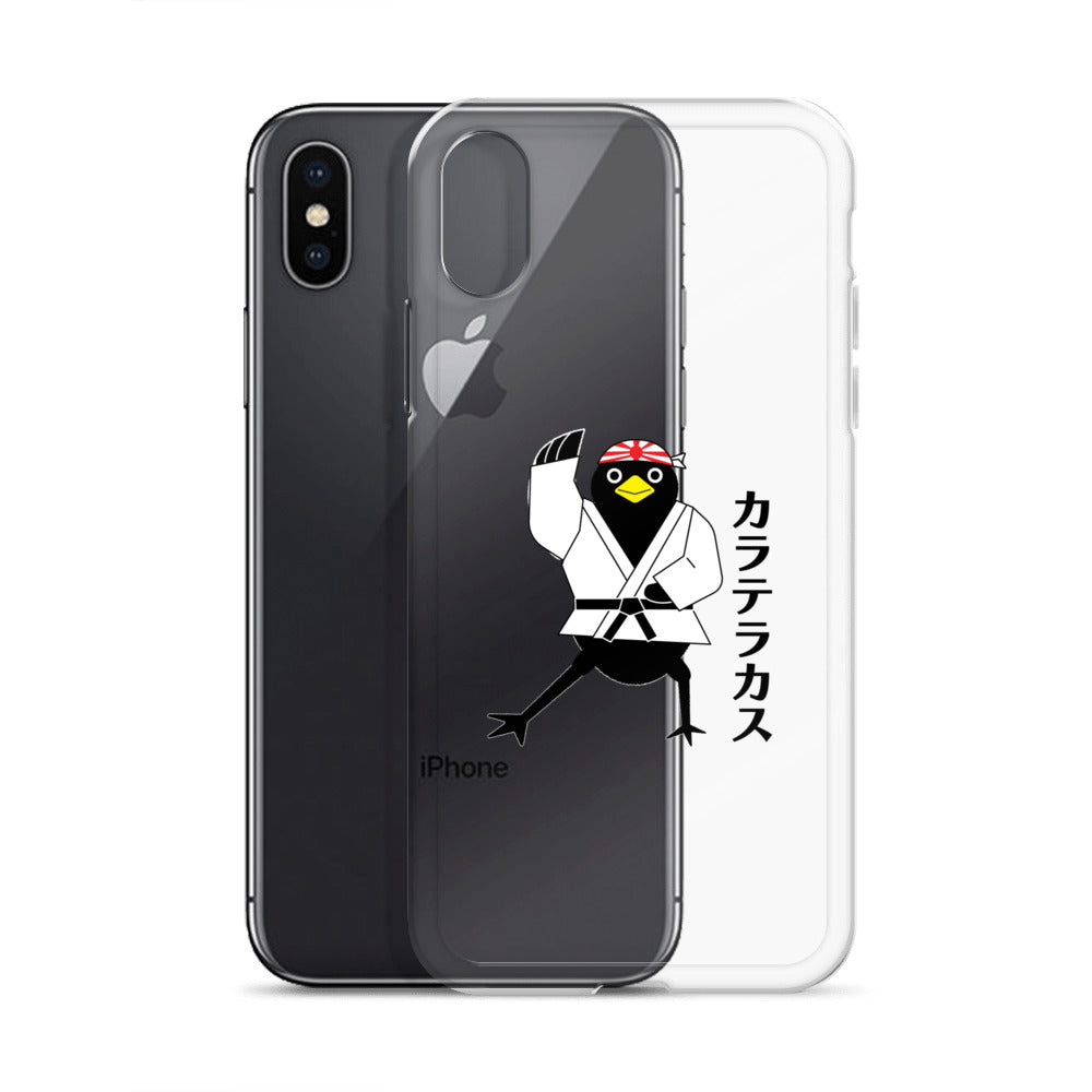 Clear Case for iPhone® Karate Crow