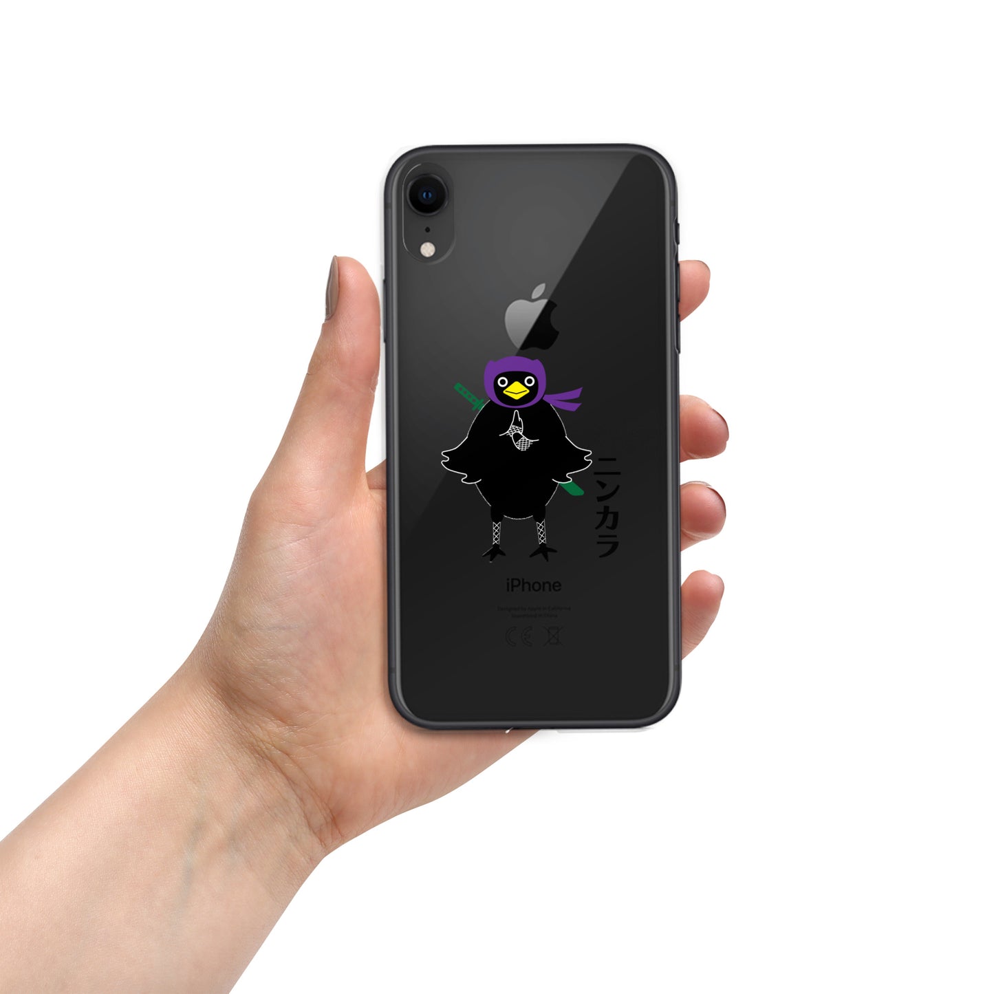 Clear Case for iPhone® Crow Ninja