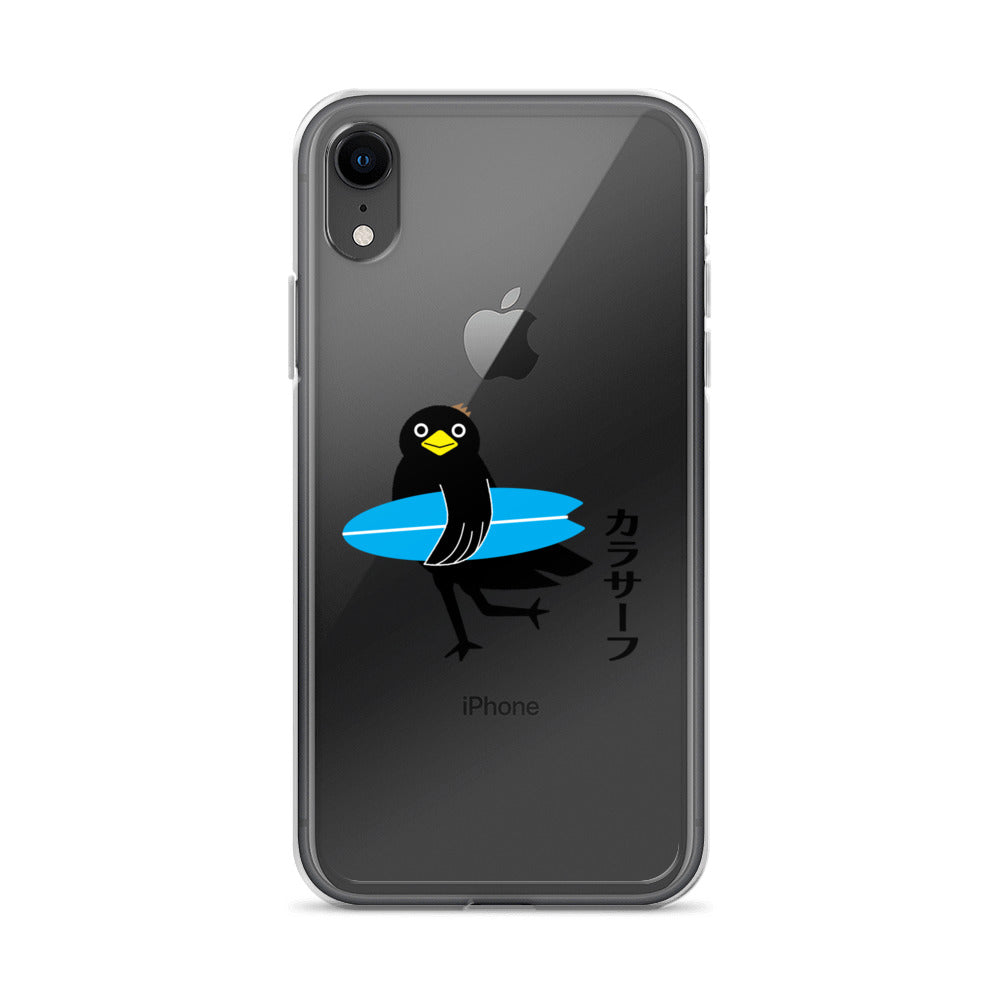 iPhone® Case Surfing Crow