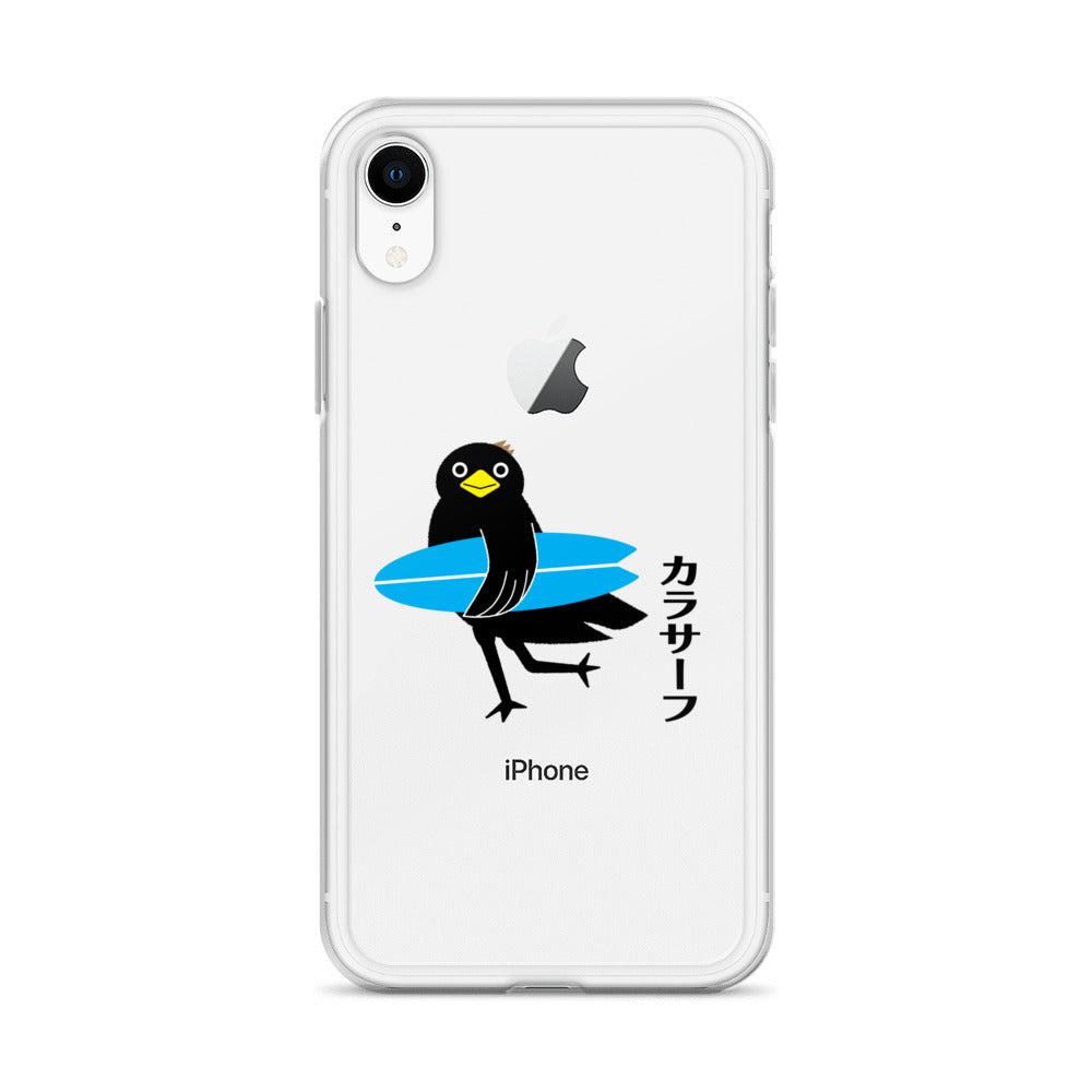 iPhone® Case Surfing Crow