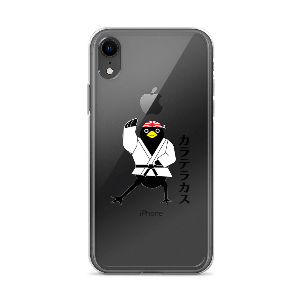 Clear Case for iPhone® Karate Crow