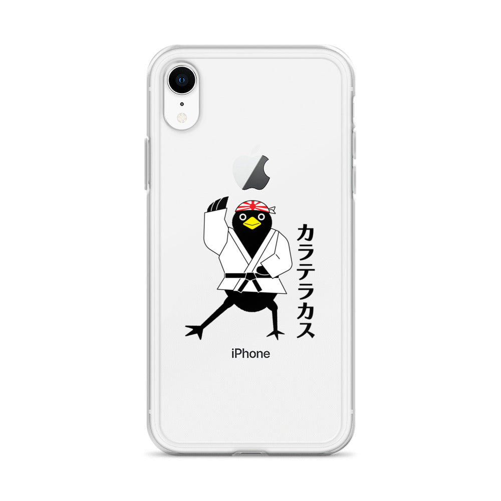 Clear Case for iPhone® Karate Crow
