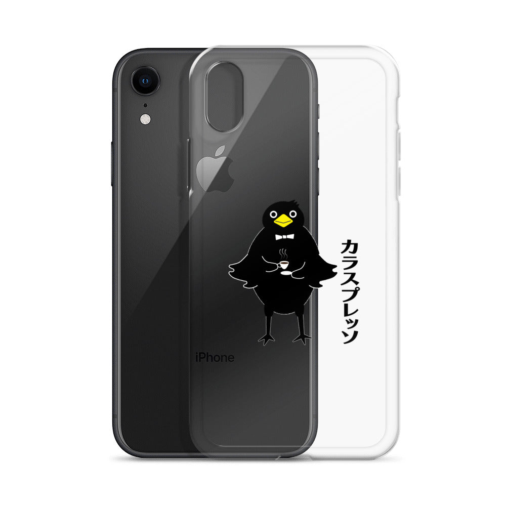 Clear Case for iPhone® Crowspresso