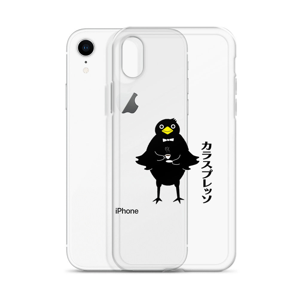Clear Case for iPhone® Crowspresso