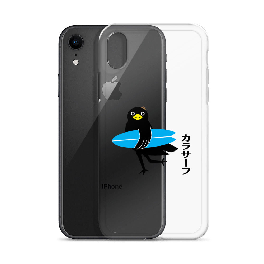 iPhone® Case Surfing Crow