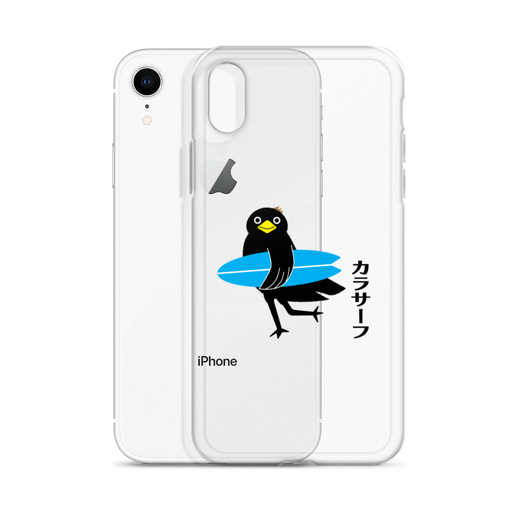 iPhone® Case Surfing Crow