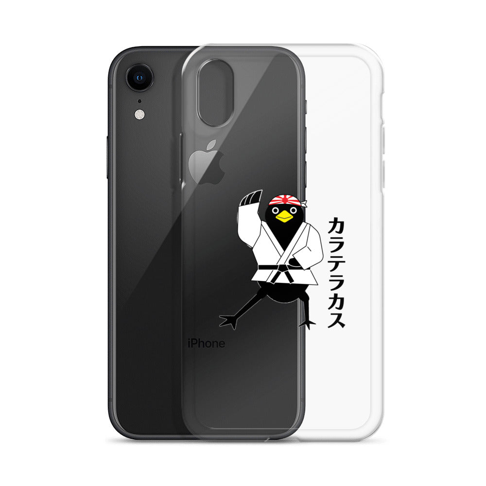 Clear Case for iPhone® Karate Crow