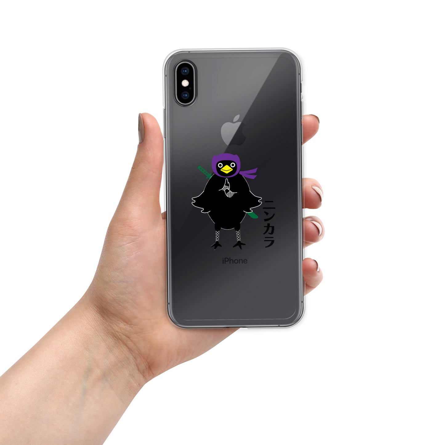Clear Case for iPhone® Crow Ninja