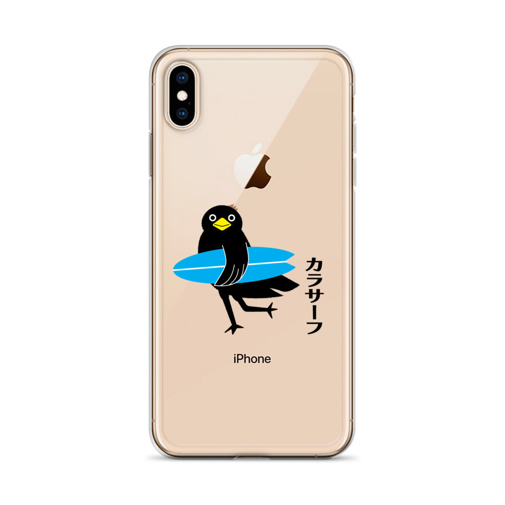 iPhone® Case Surfing Crow