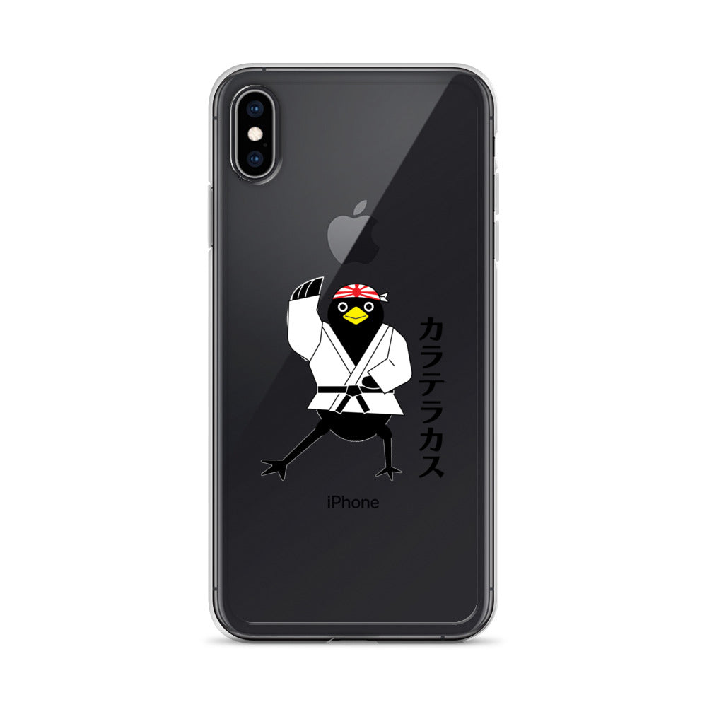 Clear Case for iPhone® Karate Crow