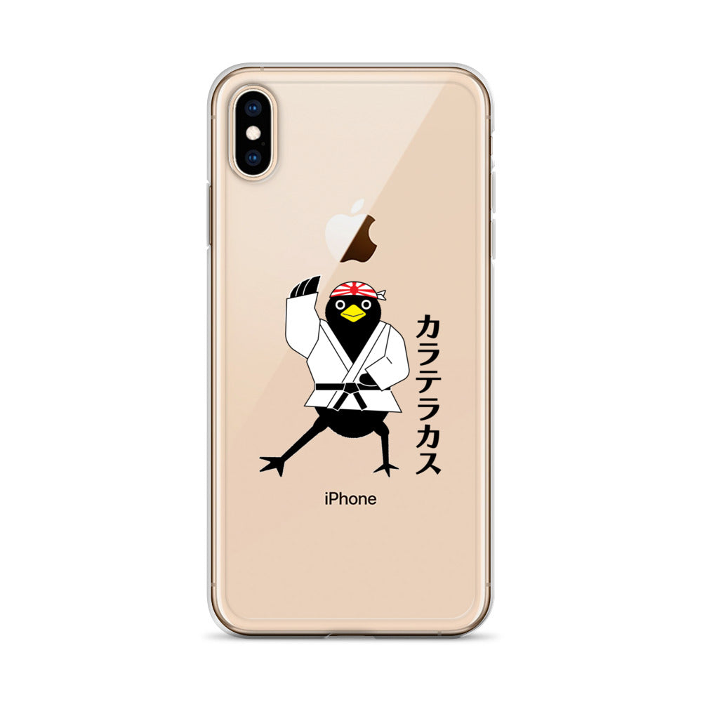 Clear Case for iPhone® Karate Crow