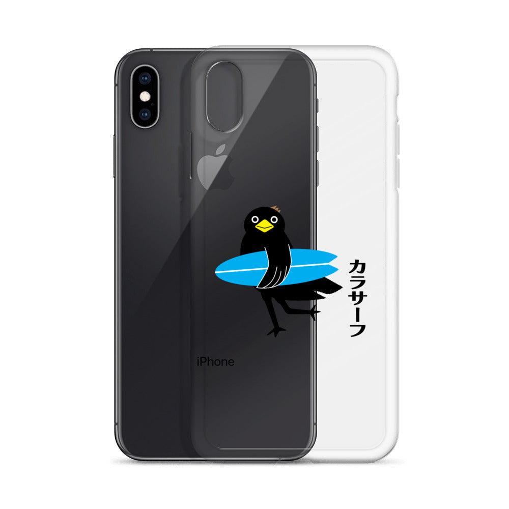 iPhone® Case Surfing Crow