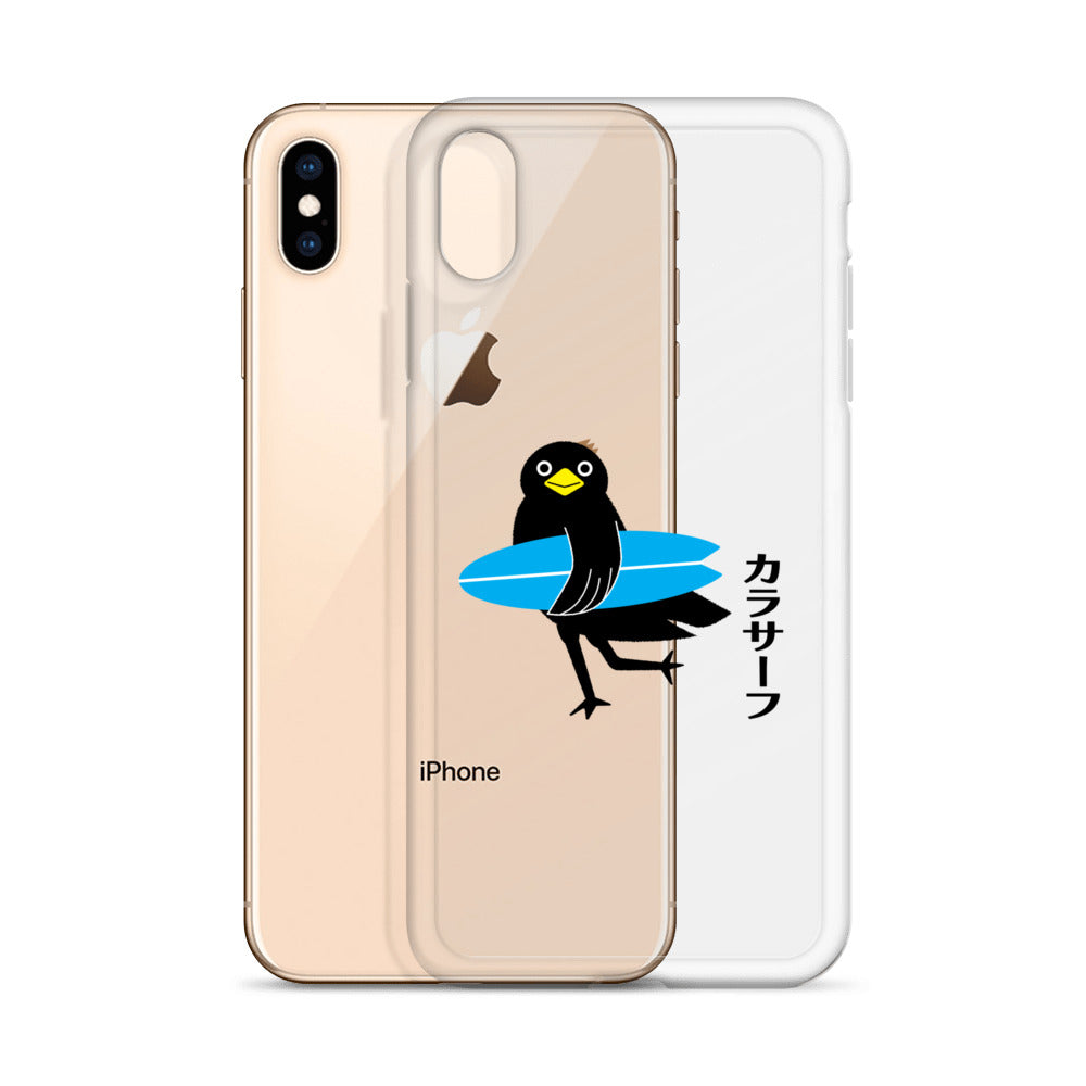 iPhone® Case Surfing Crow