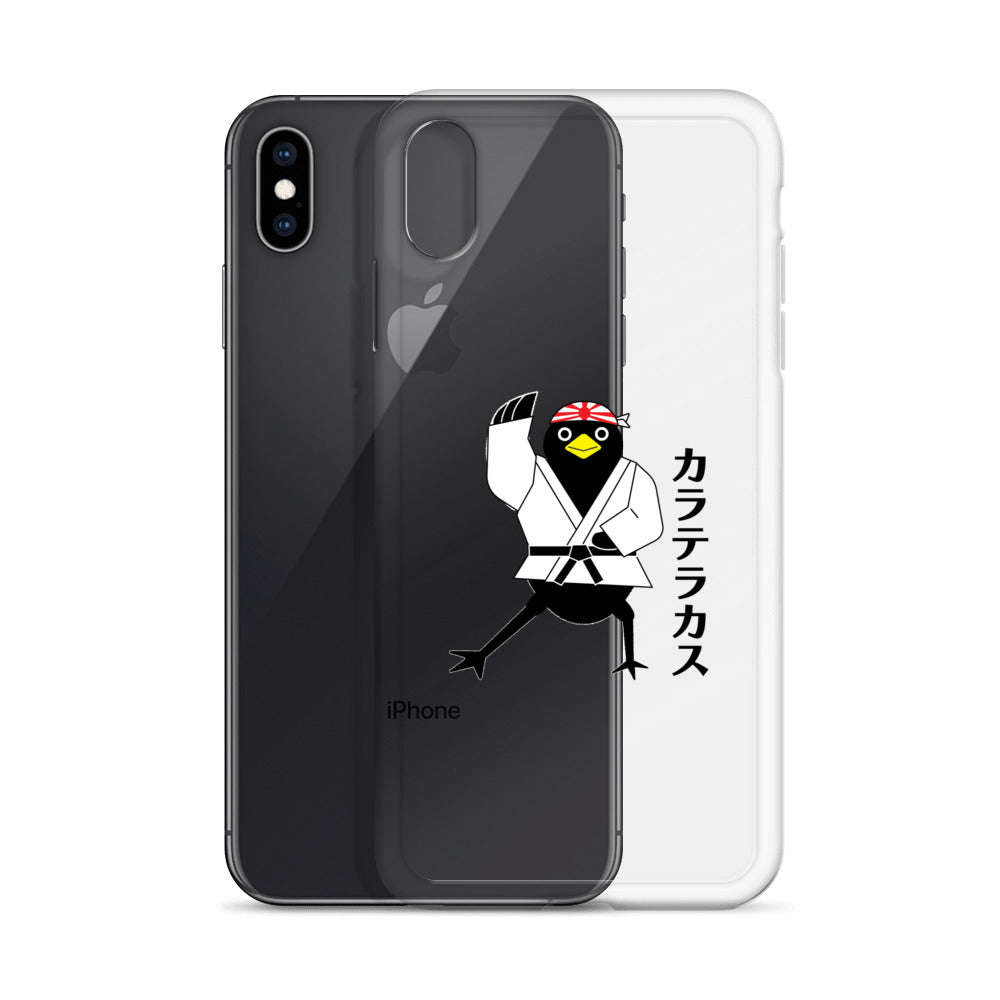 Clear Case for iPhone® Karate Crow
