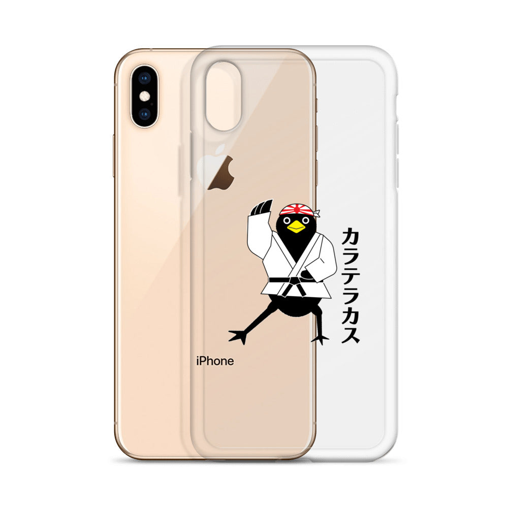 Clear Case for iPhone® Karate Crow