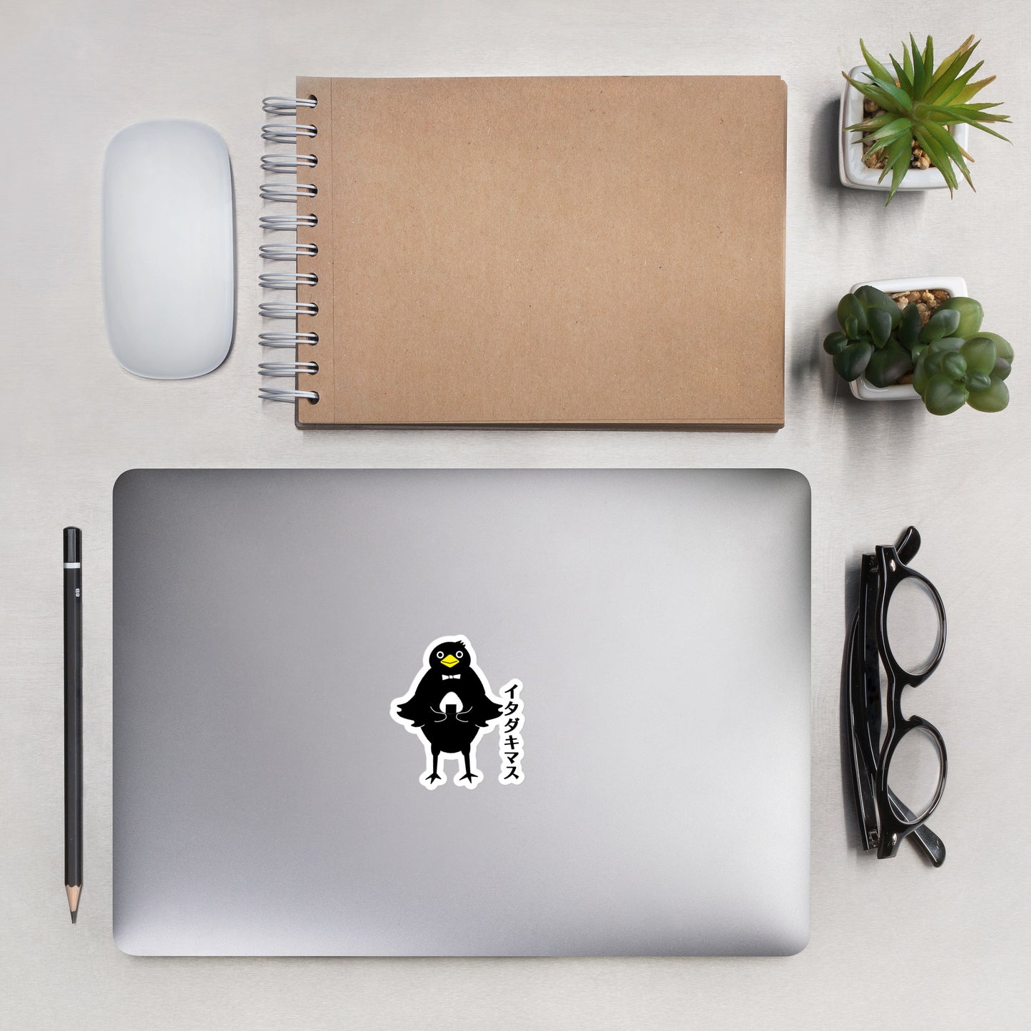 Bubble-free stickers Itadakimasu
