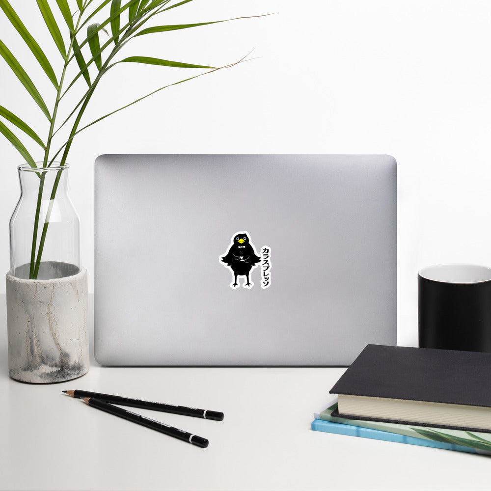 Bubble-free stickers Crowspresso