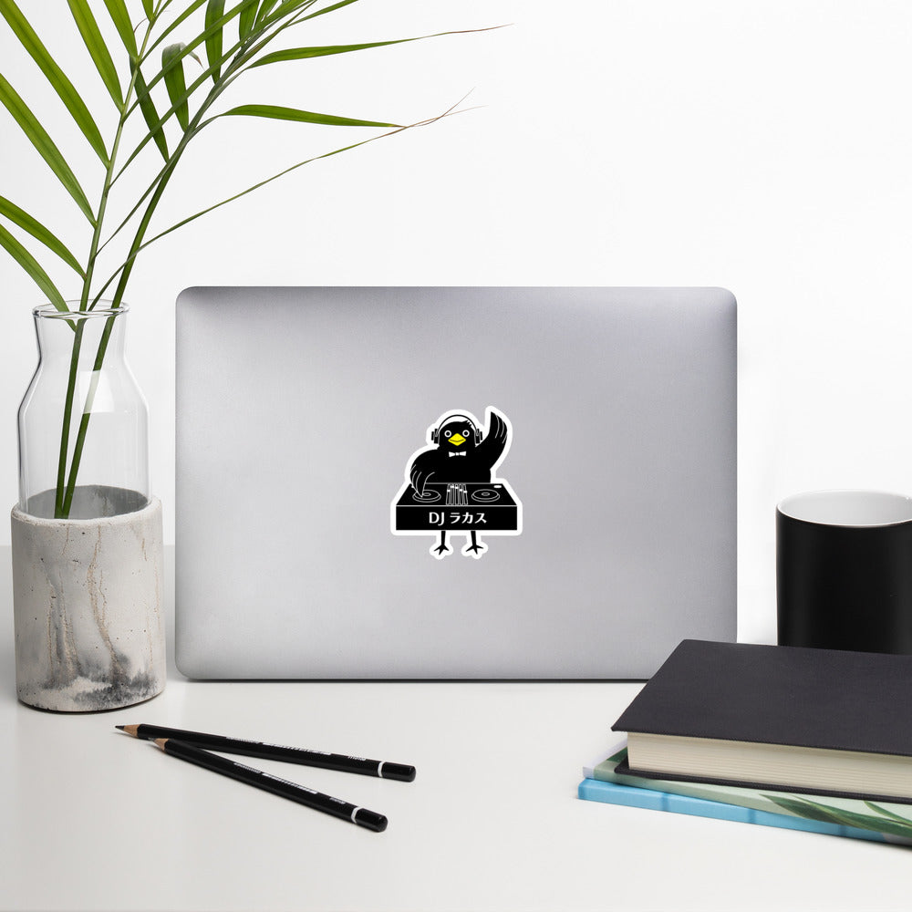Bubble-free stickers DJ Crow
