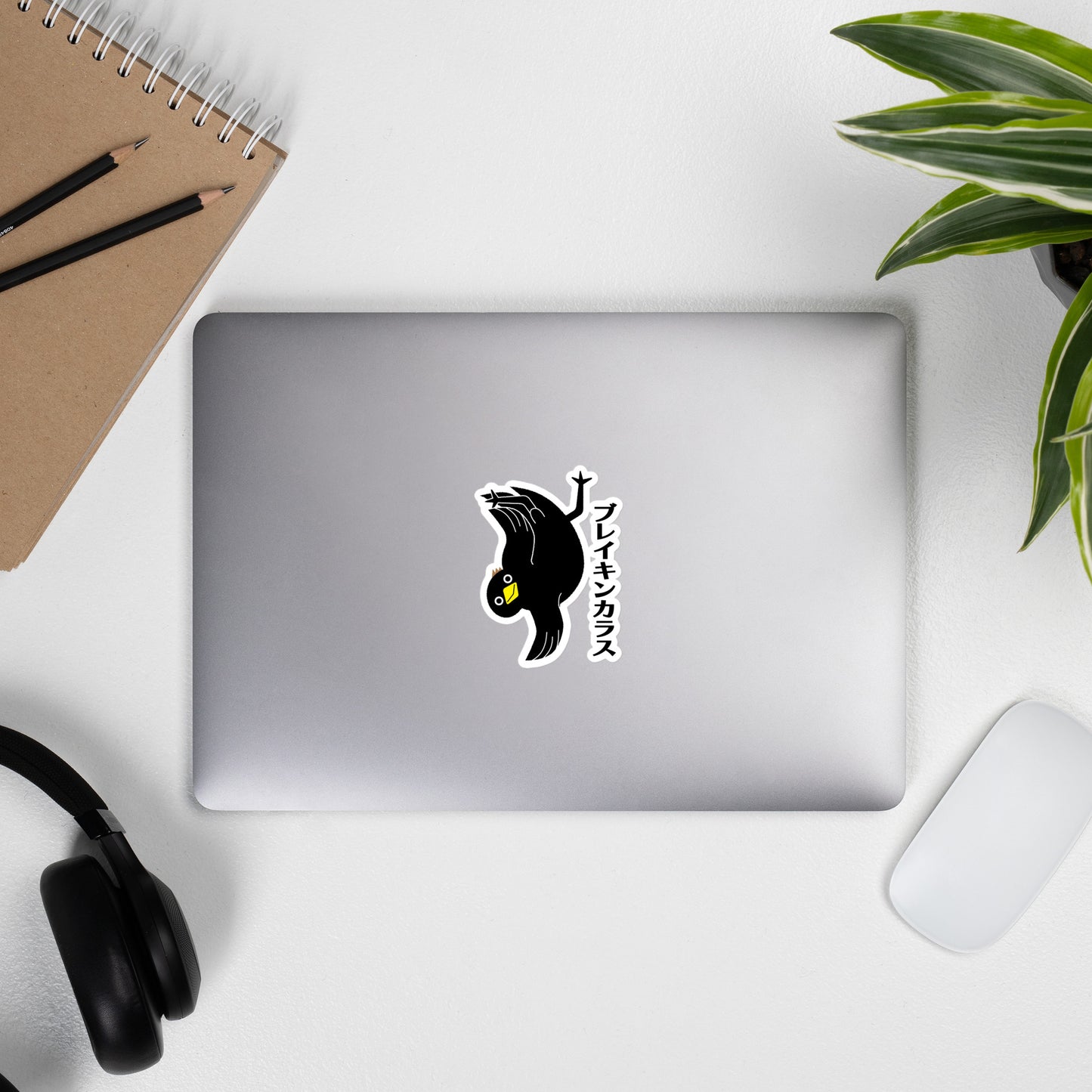 Bubble-free stickers Breakin' Crow