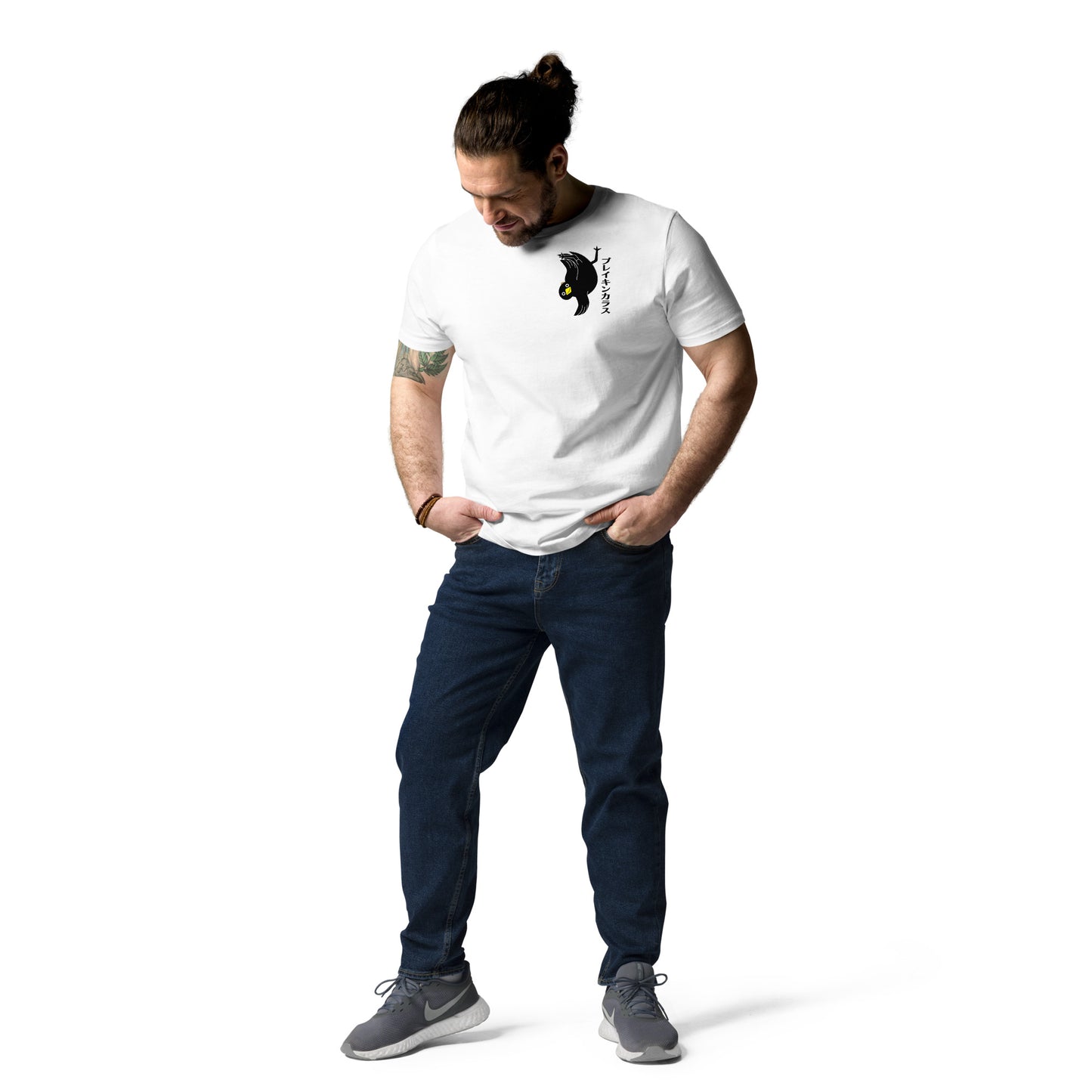 Unisex organic cotton t-shirt Breakin' Crow
