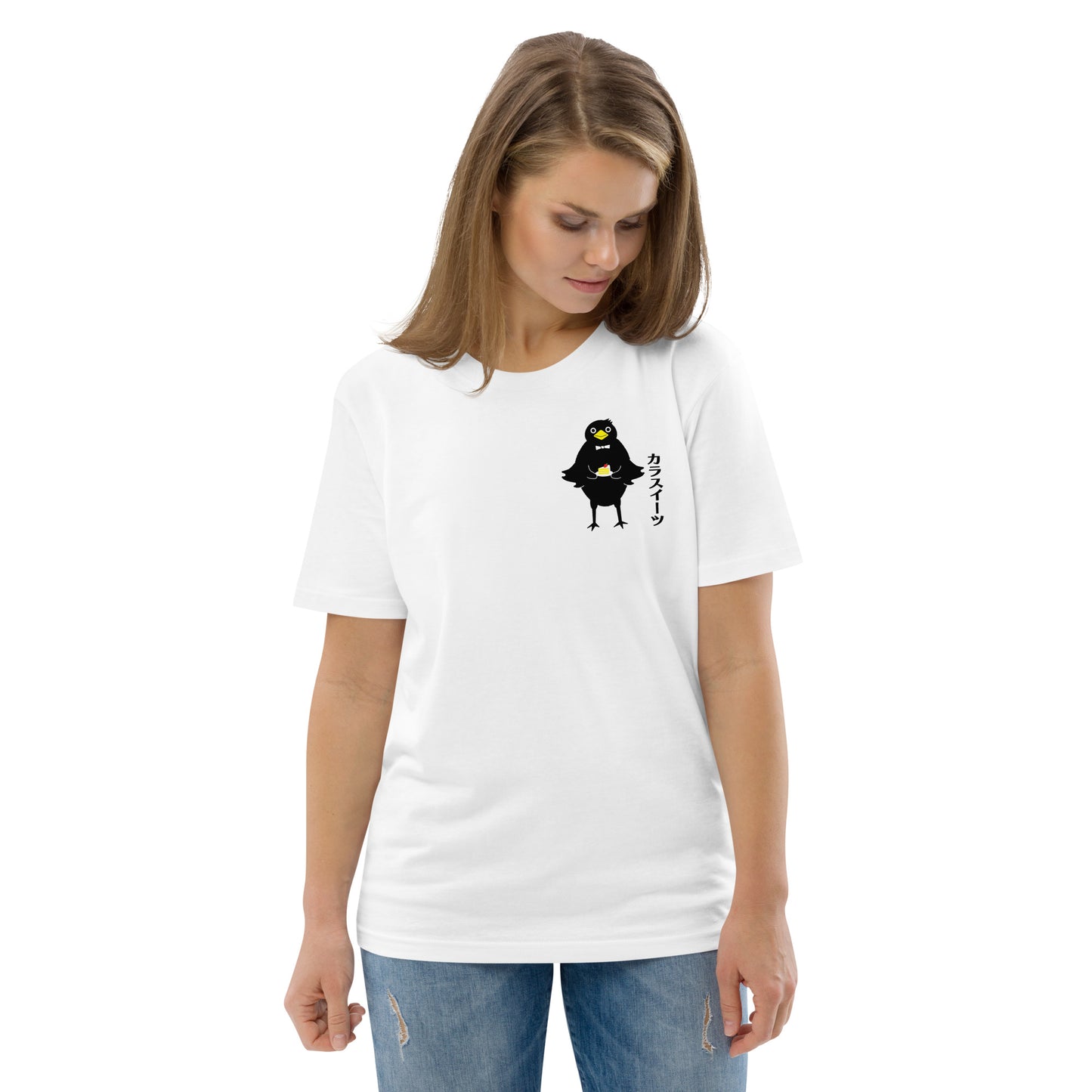 Unisex organic cotton t-shirt Sweet Crow
