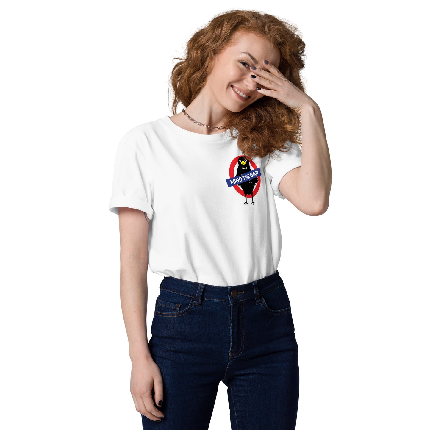 Unisex organic cotton t-shirt Mind the gap