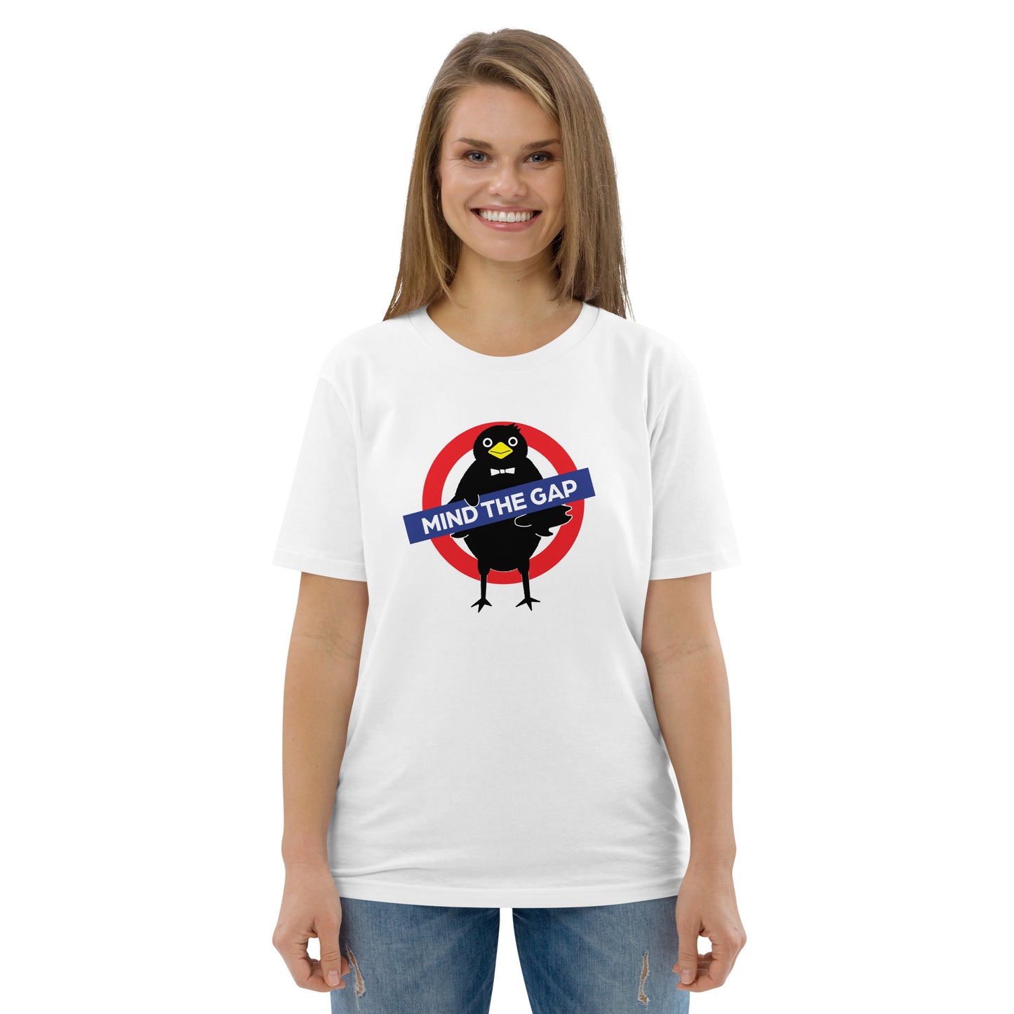 Unisex organic cotton t-shirt Mind the gap