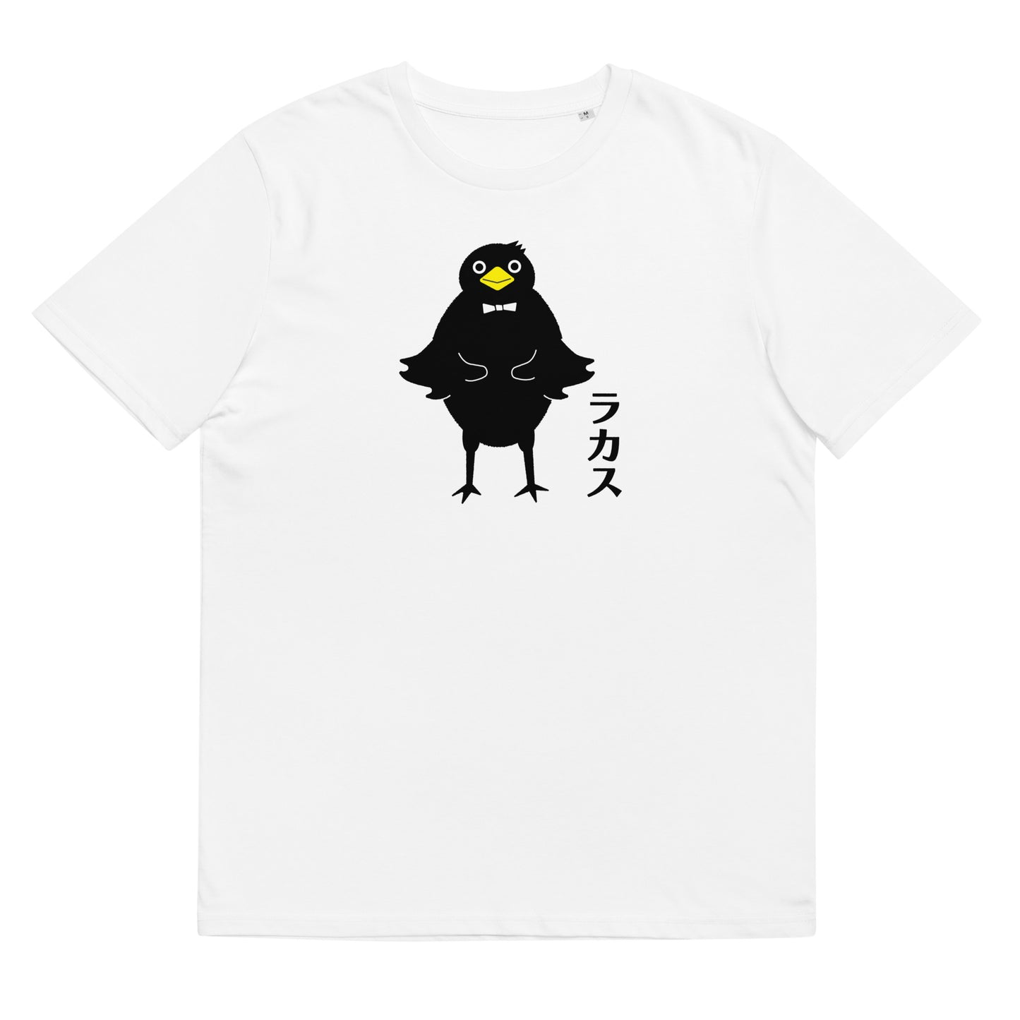 Unisex organic cotton t-shirt Rakasu the Crow