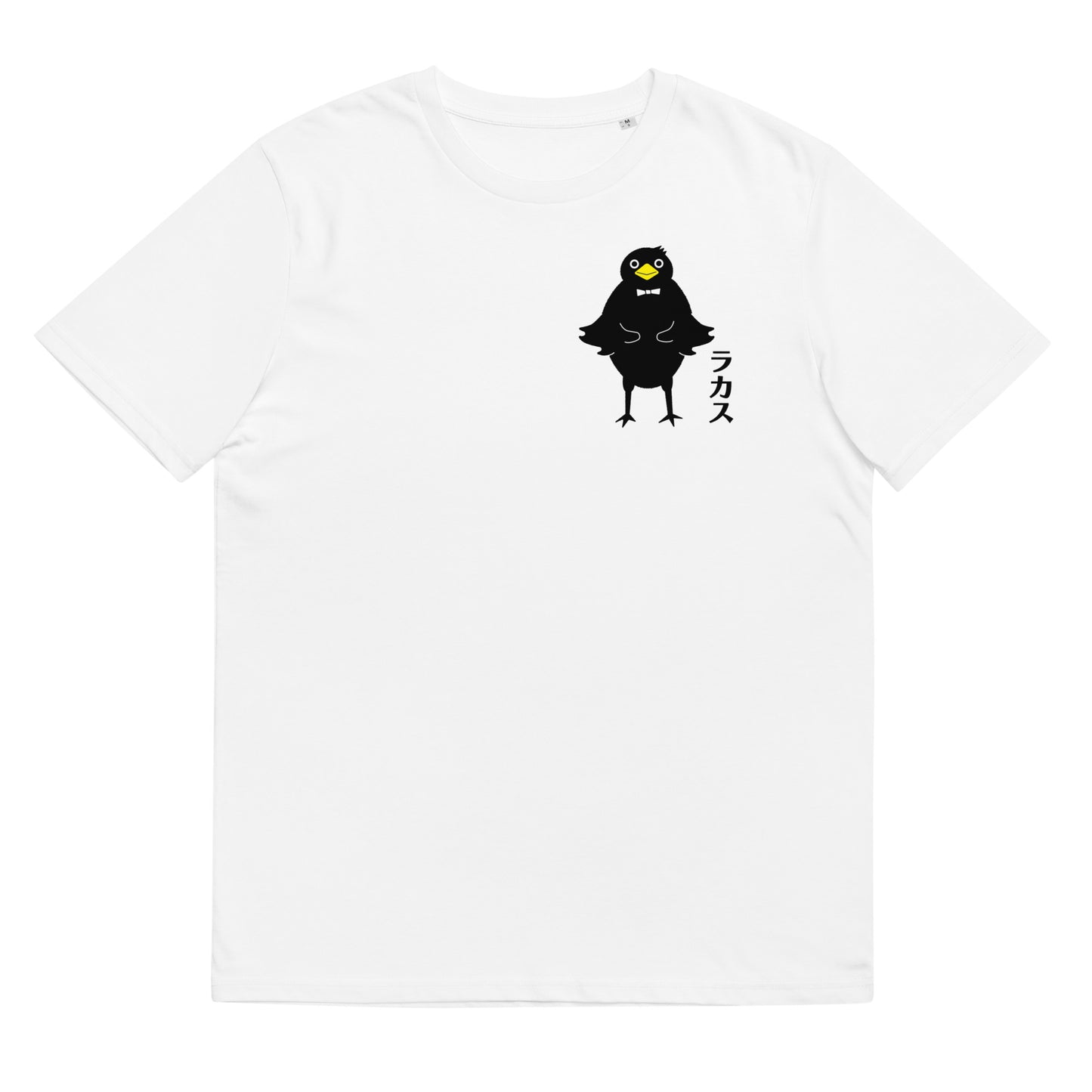 Unisex organic cotton t-shirt Rakasu the Crow