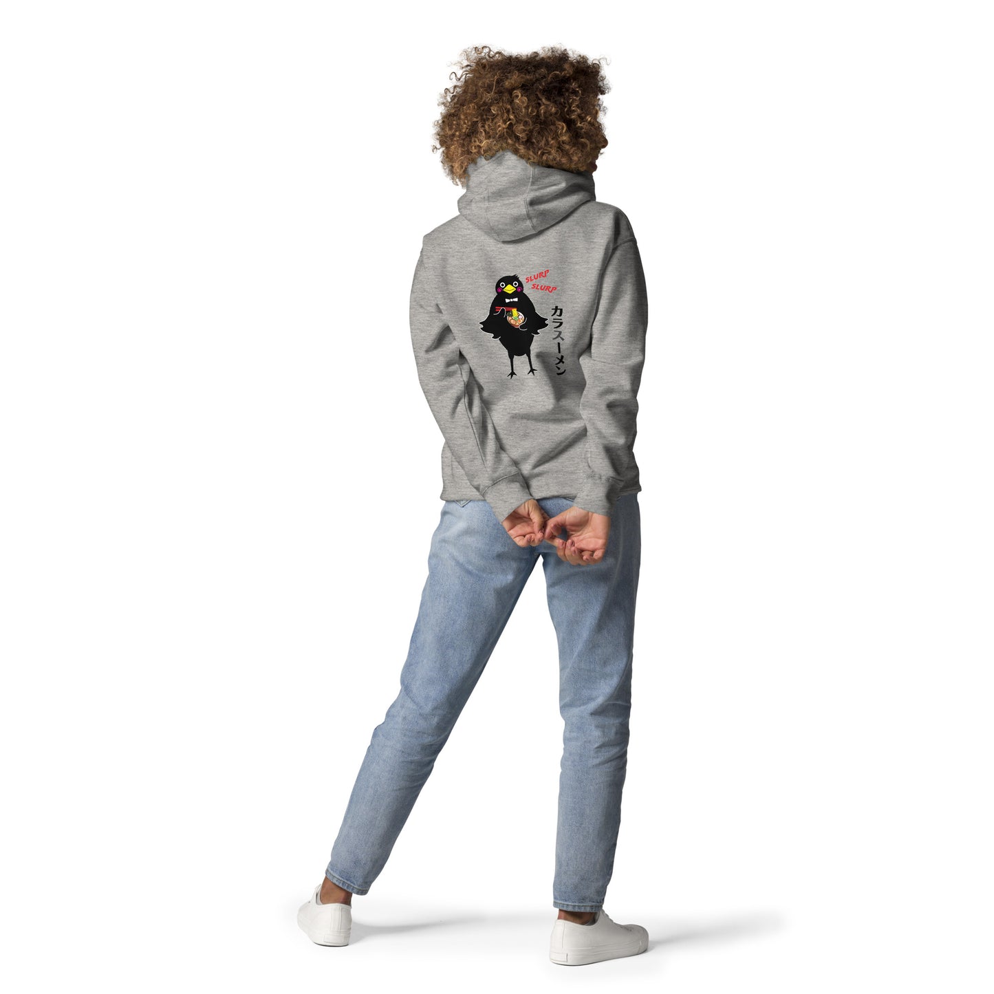 Unisex Hoodie Ramen Crow