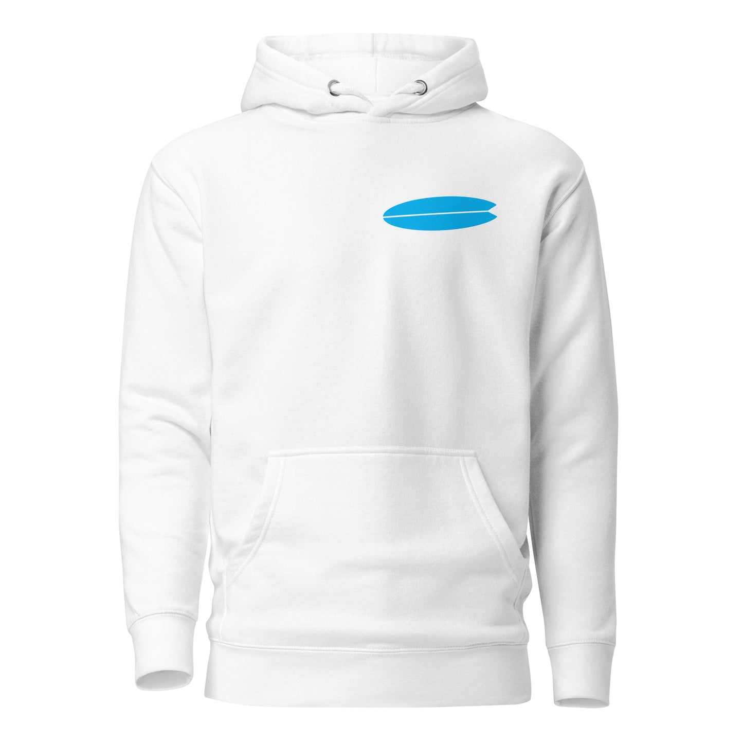 Unisex Hoodie Surfing Crow
