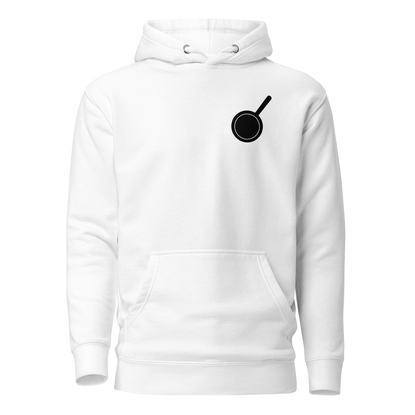 Unisex Hoodie Chef Crow back
