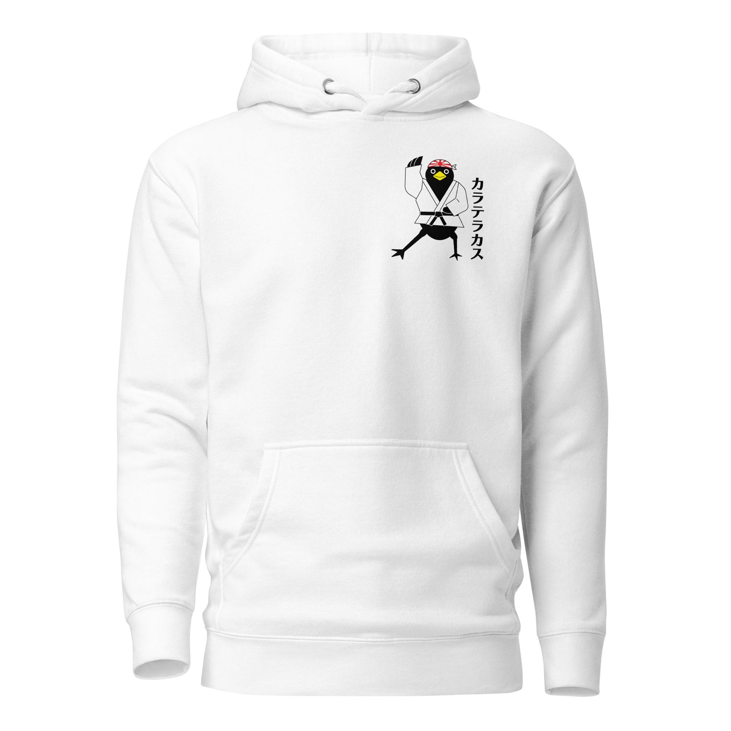 Unisex Hoodie Karate Crow