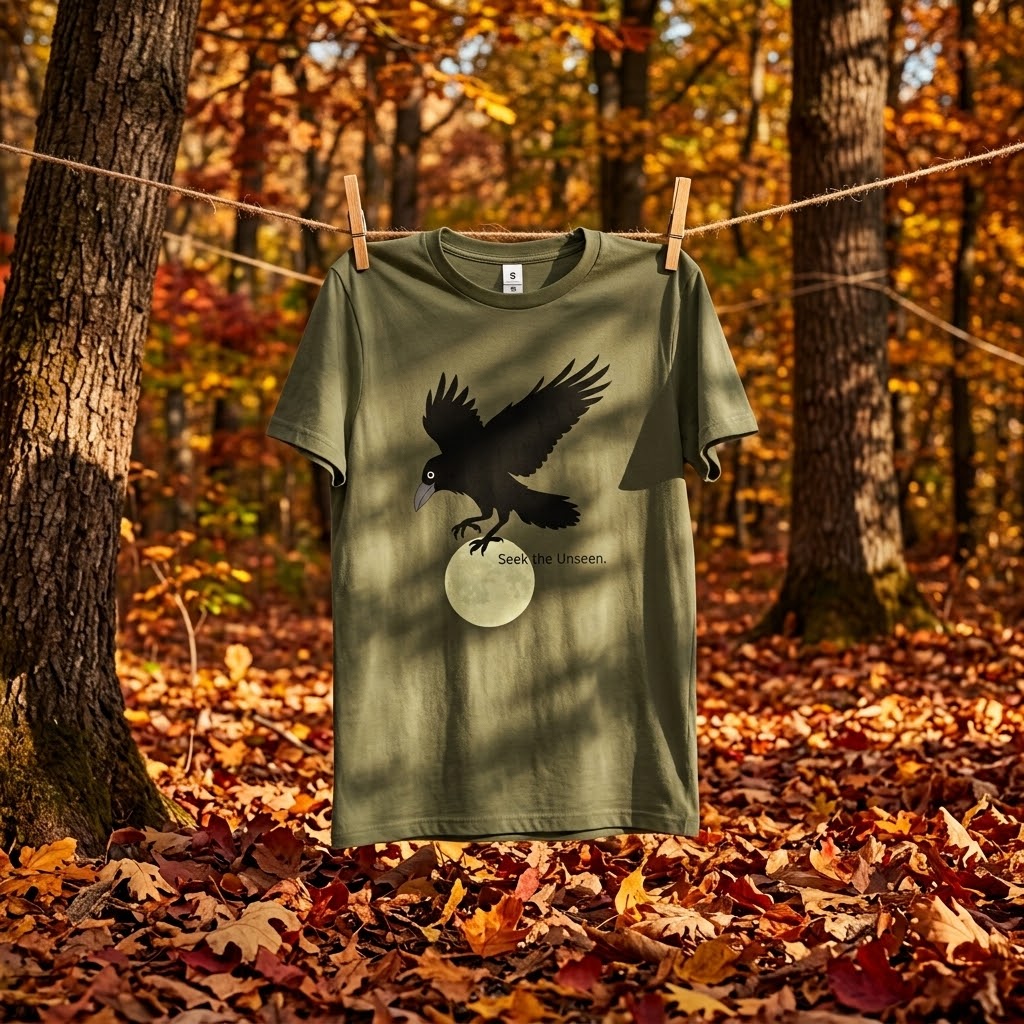 Rakasu Seek the Unseen Unisex Organic Cotton T-Shirt