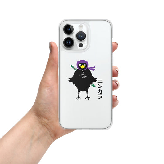 Clear Case for iPhone® Crow Ninja