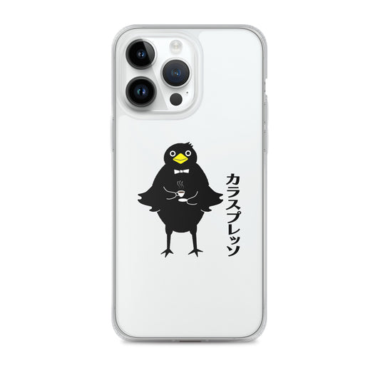 クリアケース for iPhone® Crowspresso
